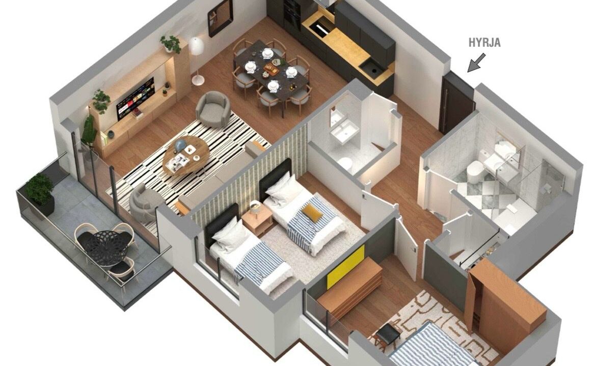 Banes te Merita Residence Ferizaj Property ID 2026-184-2