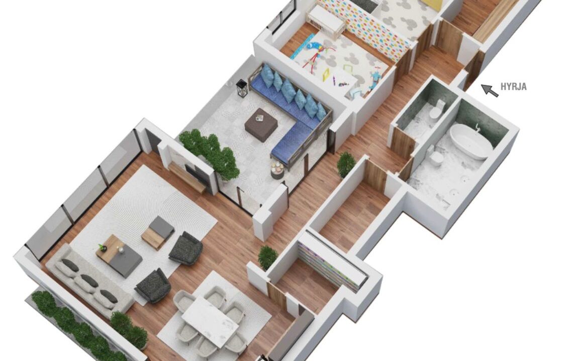 Penthouse te Merita Residence Ferizaj Property ID 2026-186-2