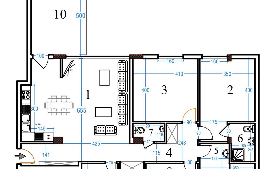 Penthouse te Merita Residence Ferizaj Property ID 2026-187-1
