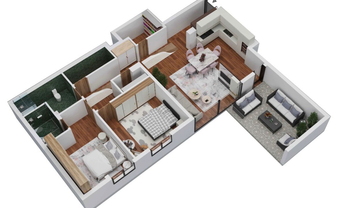 Penthouse te Merita Residence Ferizaj Property ID 2026-187-2