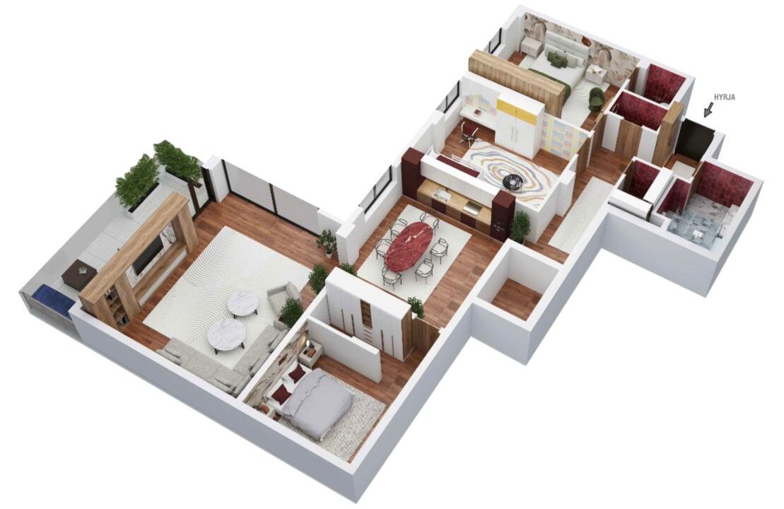 Penthouse te Merita Residence Ferizaj Property ID 2026-188-2