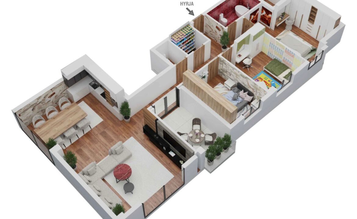 Penthouse te Merita Residence Ferizaj Property ID 2026-189-2